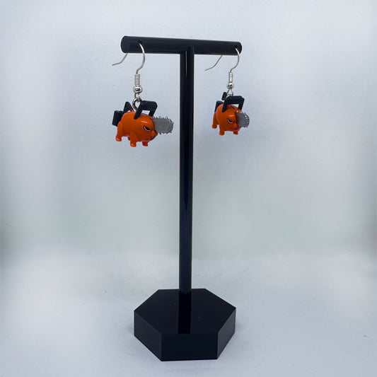 Chainsaw Man Pochita Earrings