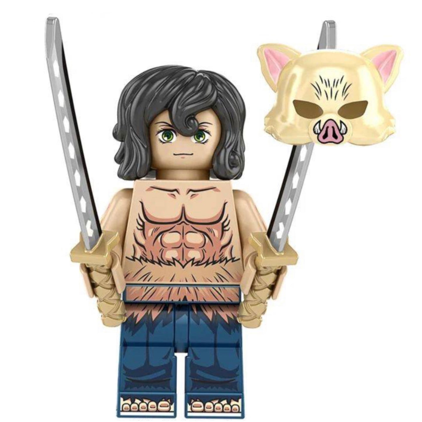 Inosuke Hashibira - Demon Slayer Minifigure