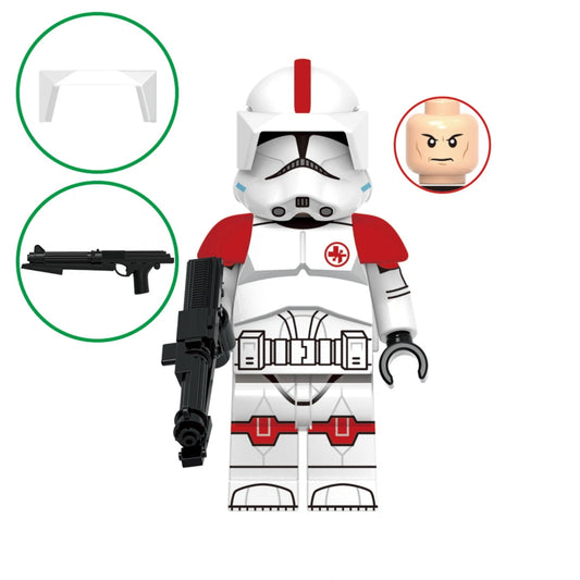Medic Clone Trooper - Star Wars Minifigure