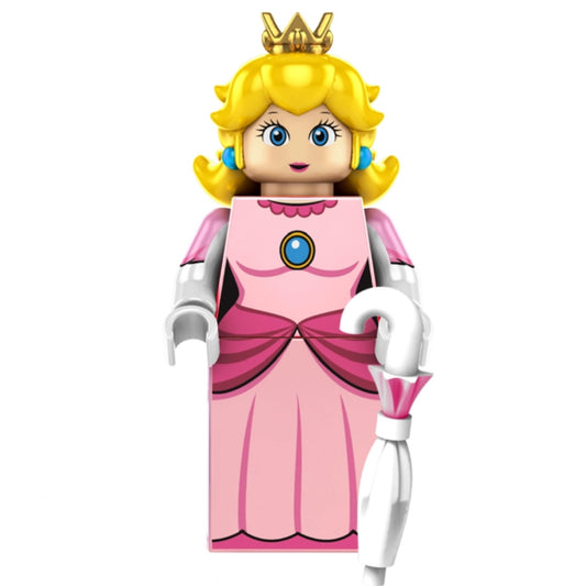 Princess Peach - Mario Minifigure